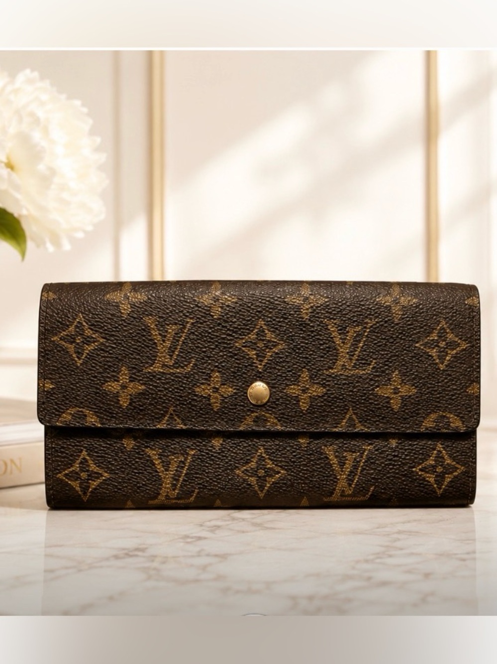 Louis Vuitton Emilie Vintage Monogram Wallet